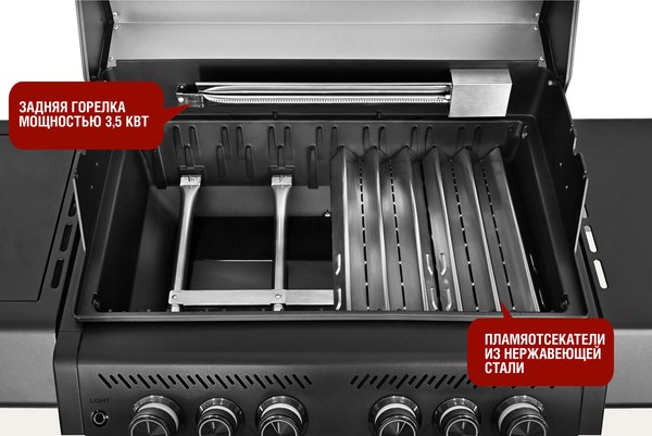 Газовый гриль Start Grill Chimera Elite 500- фото8