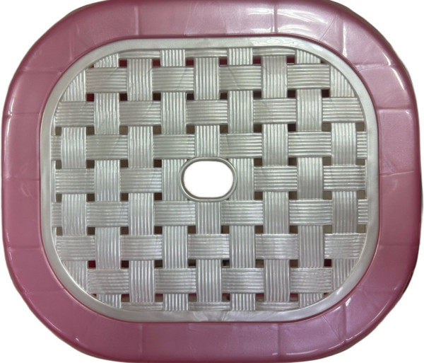 Табурет пластиковый Русспласт Симпатия РП-312роз- фото2