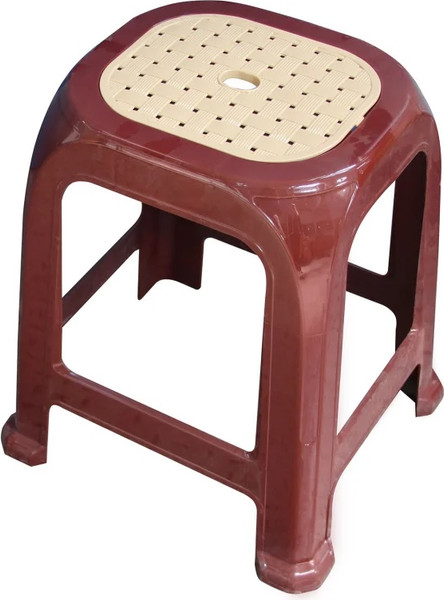 Табурет пластиковый Русспласт Симпатия РП-311корич- фото2