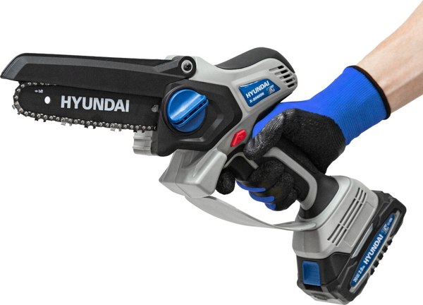Пила цепная аккумуляторная Hyundai HYX206iON- фото6