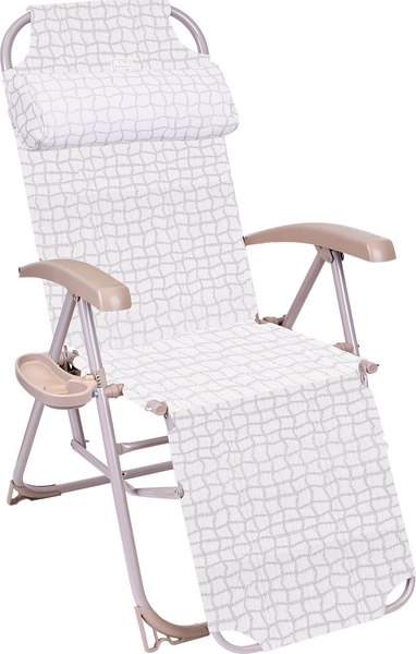 Складной шезлонг Ника КШ3М