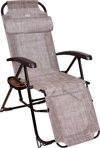 Складной шезлонг Ника КШ3М