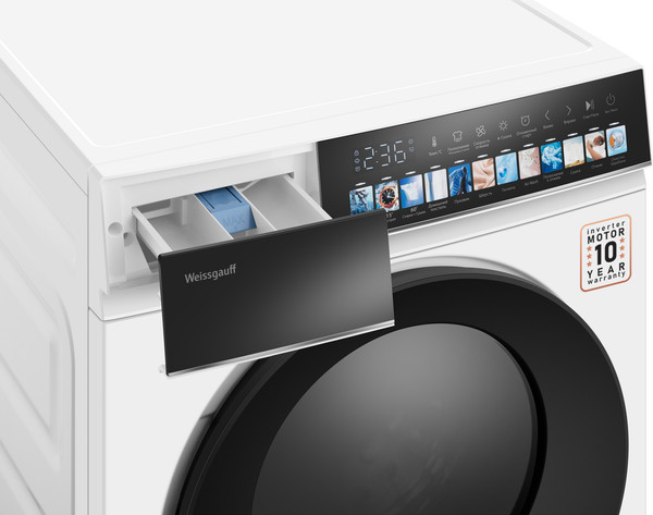Стирально-сушильная машина Weissgauff WMD 59211 Touch Inverter- фото8