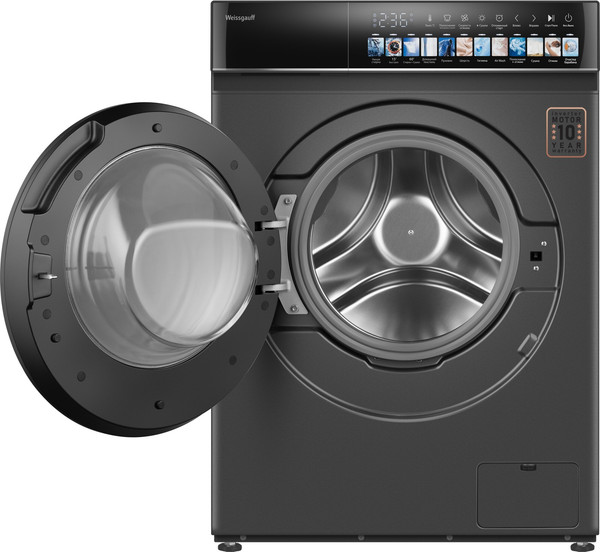 Стирально-сушильная машина Weissgauff WMD 59211 Touch Inverter Deep Grey- фото6
