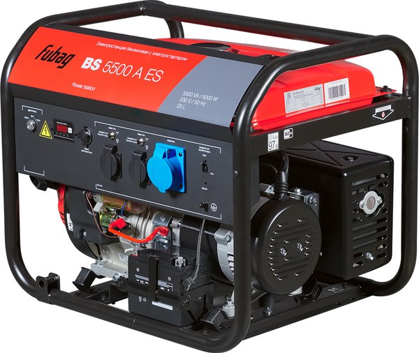 Бензиновый генератор Fubag BS 5500 A ES