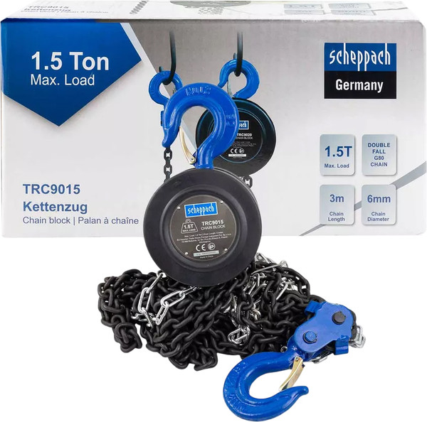 Таль ручная Scheppach Sch-TRC9015- фото