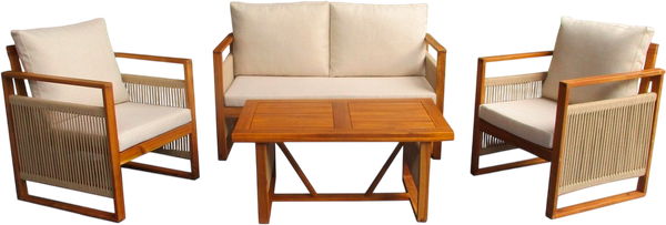 Комплект садовой мебели National Tree Company Из акации / TP6065.1.1- фото