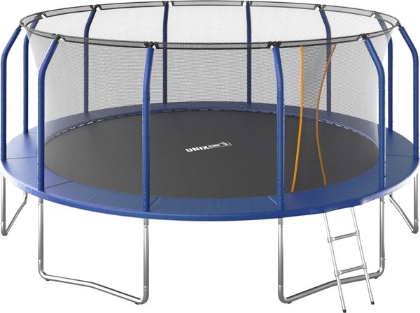 Батут UNIX Line Supreme Basic 16ft / trusub16bl- фото