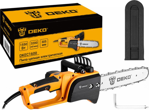 Электропила цепная Deko DKEC1600 / 084-2001- фото2