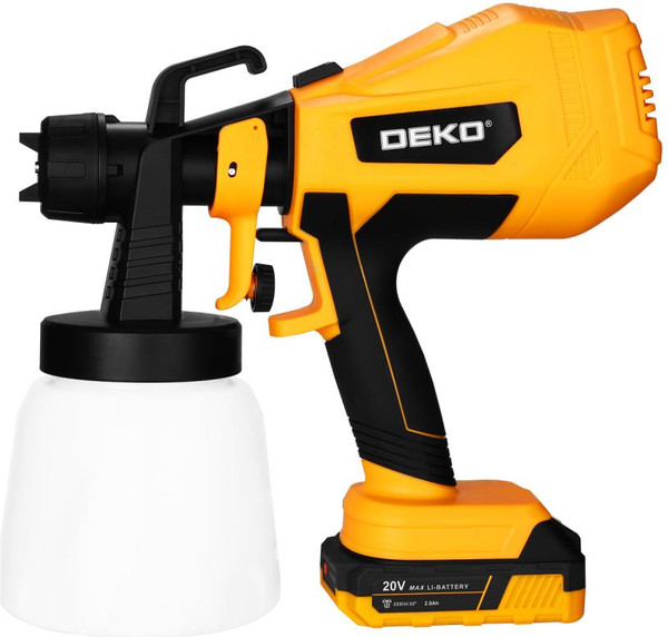 Краскопульт электрический Deko SGDK20-Li / 086-1020- фото3