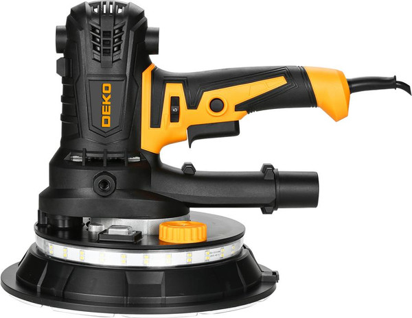 Шлифовальная машина для стен Deko DKWS1100 LED / 084-1090- фото2