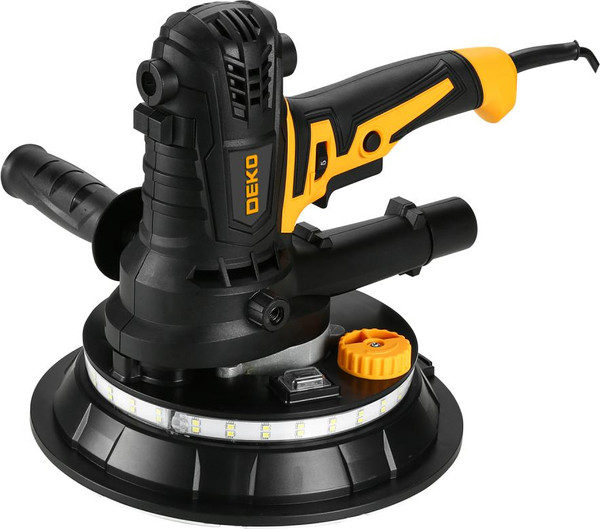 Шлифовальная машина для стен Deko DKWS1100 LED / 084-1090- фото3