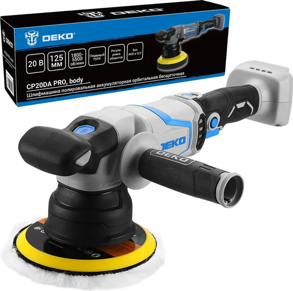Полировальная машина Deko CP20DA PRO / 084-1088- фото