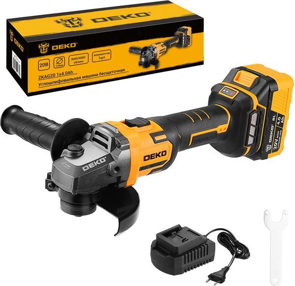 Угловая шлифовальная машина Deko ZKAG20 / 084-1044- фото
