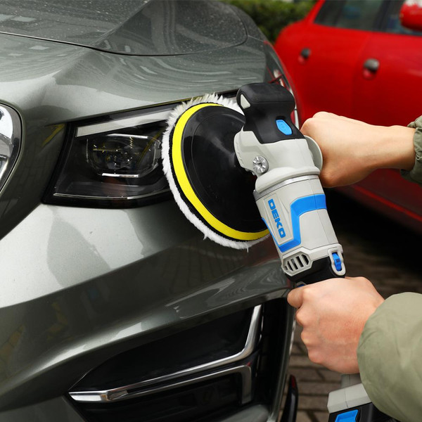 Полировальная машина Deko KDCP20 PRO / 081-1028- фото7