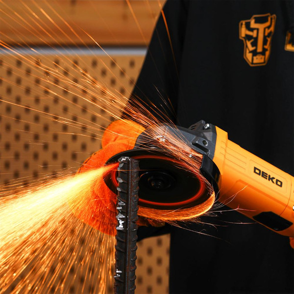 Угловая шлифовальная машина Deko AGDK-1350W / 084-1080- фото7