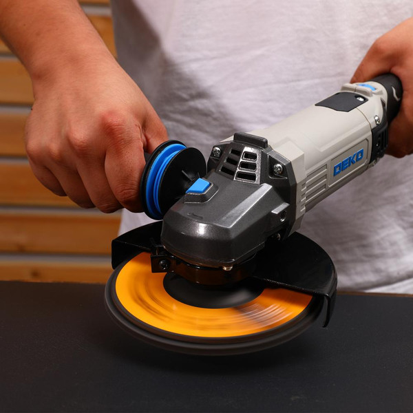 Угловая шлифовальная машина Deko AGDK-1600W PRO / 084-1081- фото9