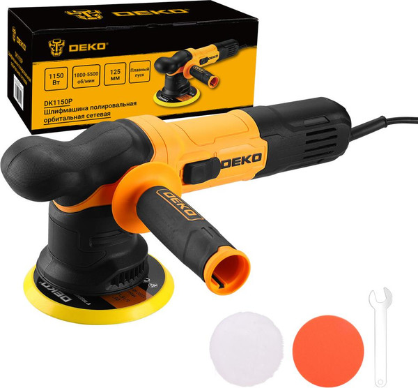 Полировальная машина Deko DK1150P / 086-1008- фото
