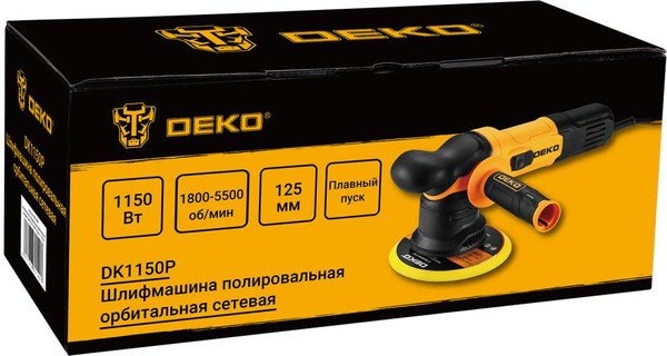 Полировальная машина Deko DK1150P / 086-1008- фото5