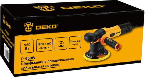 Полировальная машина Deko P-950W / 084-1097- фото5