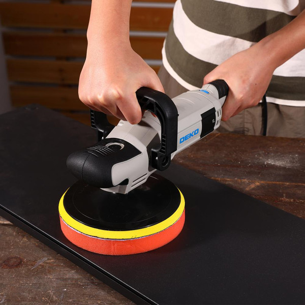Полировальная машина Deko P-1300W PRO / 084-1099- фото8