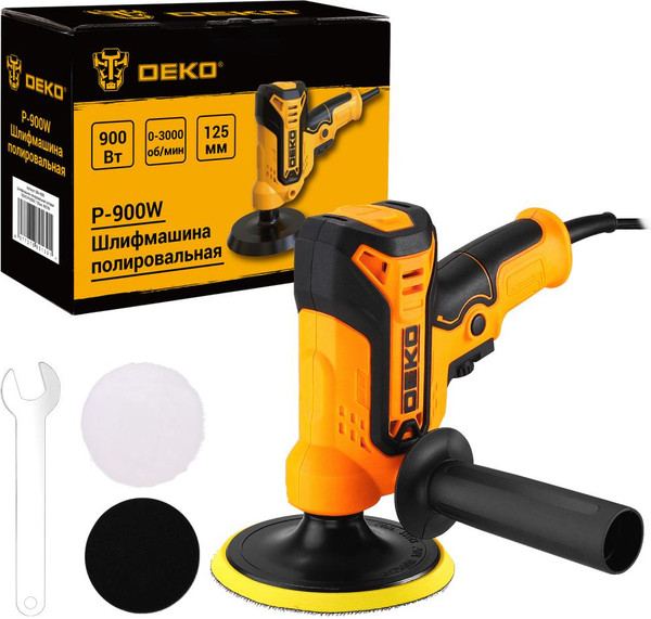 Полировальная машина Deko P-900W / 084-1096- фото