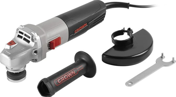 Угловая шлифовальная машина CROWN CT13497-125C- фото7