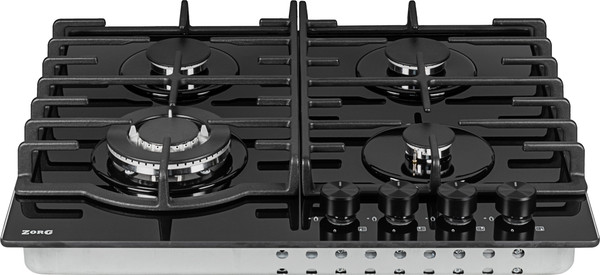 Газовая варочная панель ZORG HAG62 FDW BL- фото3