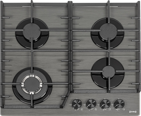 Газовая варочная панель ZORG HAG63 FDW GR- фото