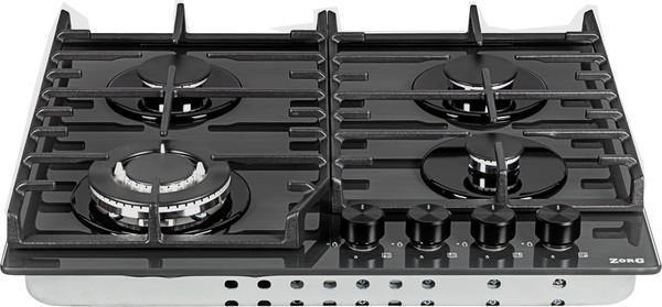 Газовая варочная панель ZORG HAG63 FDW GR- фото4