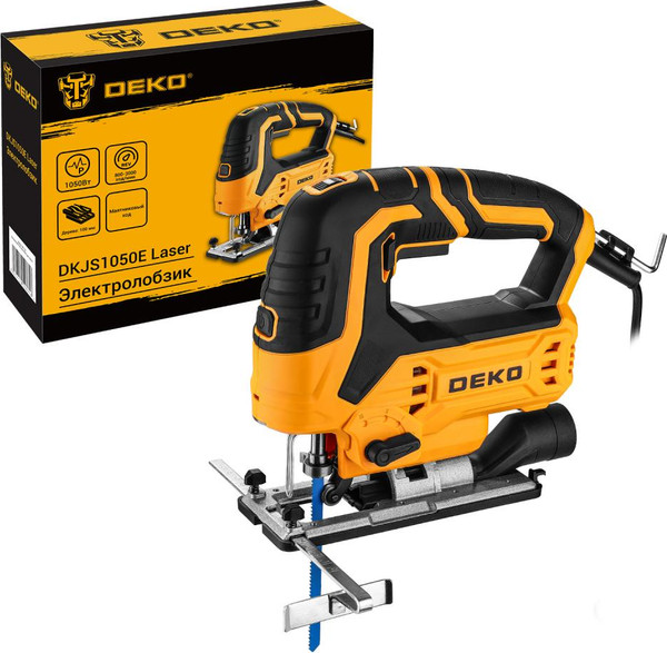 Электролобзик Deko DKJS1050E Laser / 084-1025- фото