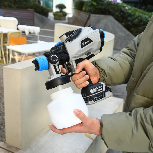 Краскопульт электрический Deko SGD20 Pro / 085-1337- фото9