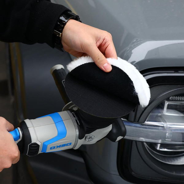 Полировальная машина Deko DKCP20DA Pro / 085-1066- фото8