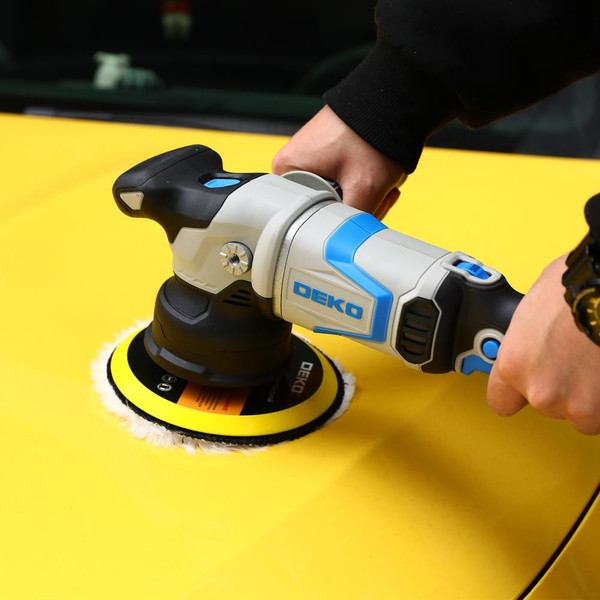 Полировальная машина Deko DKCP20DA Pro / 085-1066- фото9