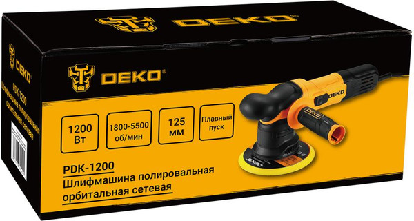 Полировальная машина Deko PDK-1200 / 085-1064- фото5