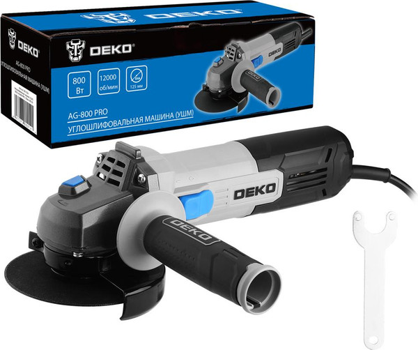 Угловая шлифовальная машина Deko AG-800 Pro / 081-1024- фото