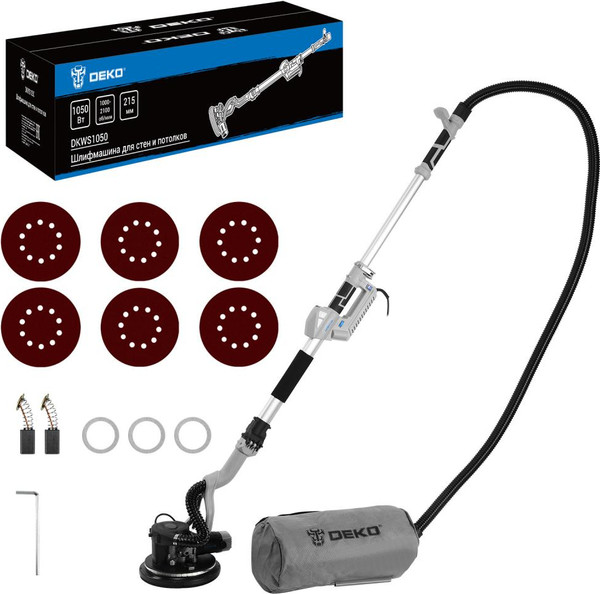 Шлифовальная машина для стен Deko DKWS1050 / 084-1091- фото