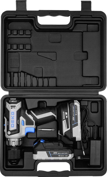 Аккумуляторная дрель-шуруповерт Deko ZKCD20V Pro / 084-1005- фото5