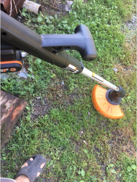 Триммер аккумуляторный Worx WG157E.9- фото10