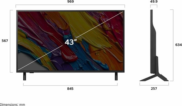 Телевизор LG 43'' 43QNED82A6B- фото5
