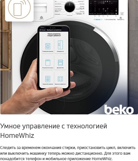 Стиральная машина Beko B3WFR562WWB- фото6