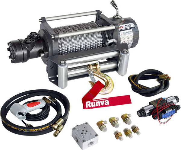 Лебедка автомобильная Runva 10000 lbs 4536кг / HWX10000A - фото, картинка Лебедка автомобильная Runva 10000 lbs 4536кг / HWX10000A