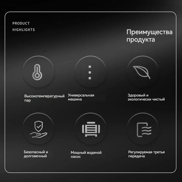 Пароочиститель Kunf TC-SC-003 W- фото2