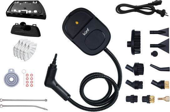 Пароочиститель Kunf TC-SC-003 B (черный)- фото2