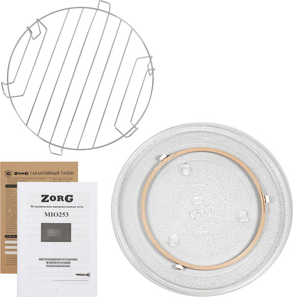 Микроволновая печь ZORG MIO253 S BL- фото5