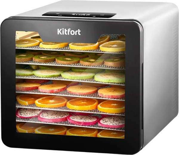 Сушилка для овощей и фруктов Kitfort КТ-4955- фото, картинка Сушилка для овощей и фруктов Kitfort КТ-4955- фото
