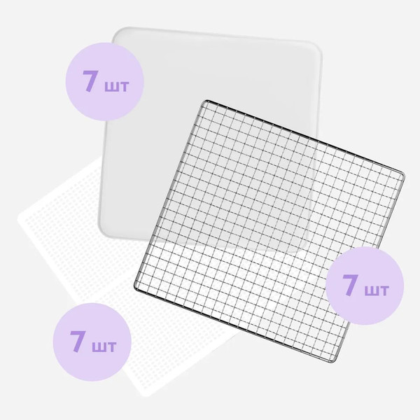 Сушилка для овощей и фруктов Kitfort КТ-4955- фото7, картинка7 Сушилка для овощей и фруктов Kitfort КТ-4955- фото7