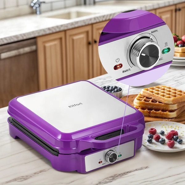 Вафельница Kitfort КТ-5604- фото10, картинка10 Вафельница Kitfort КТ-5604- фото10