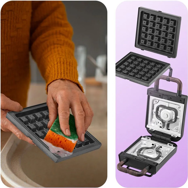 Вафельница Kitfort КТ-3652- фото8, картинка8 Вафельница Kitfort КТ-3652- фото8