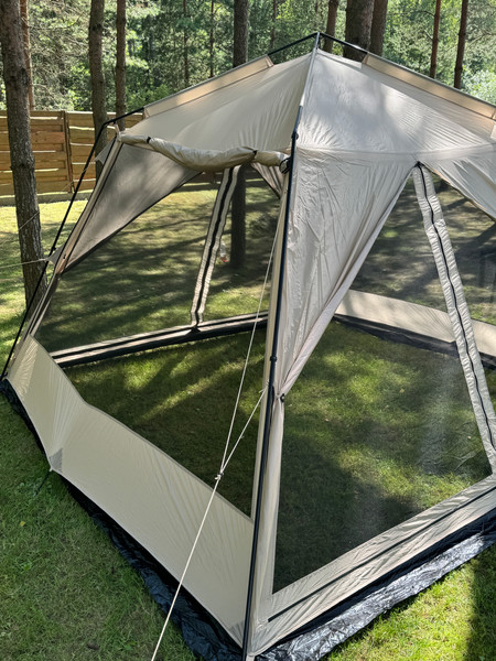 Туристический шатер Tramp Lite Bungalow Sand / TLT-012- фото8